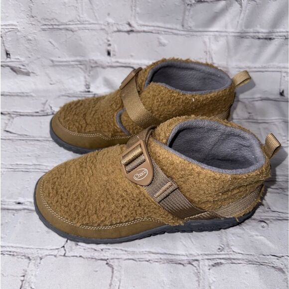 Chaco Ramble Fluff Big Kid Brown Bootie Size 4 - Picture 1 of 6